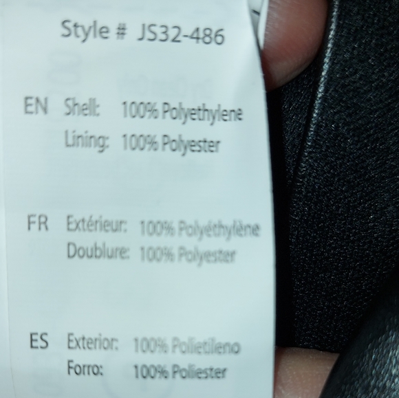 Revamped Faux Leather Dress - Picture 9 of 9